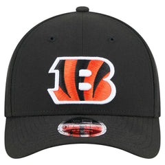 Cincinnati Bengals New Era Team Collection 9FORTY M-Crown Adjustable Hat Black - NFL
