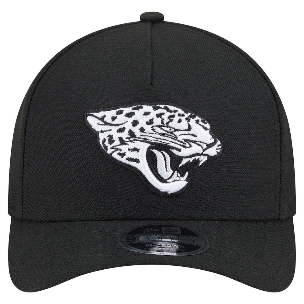 Jacksonville Jaguars New Era Team Collection 9FORTY M-Crown A-Frame Adjustable Hat Black - NFL