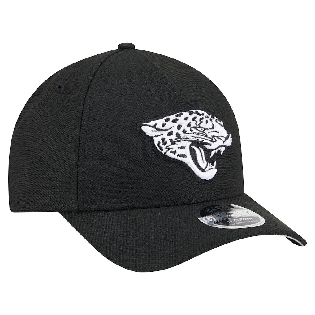 Jacksonville Jaguars New Era Team Collection 9FORTY M-Crown A-Frame Adjustable Hat Black - NFL
