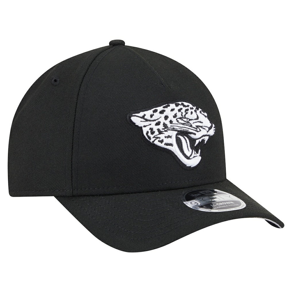 Jacksonville Jaguars New Era Team Collection 9FORTY M-Crown A-Frame Adjustable Hat Black - NFL