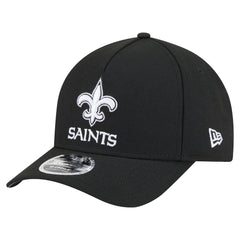 New Orleans Saints New Era Team Collection 9FORTY M-Crown A-Frame Adjustable Hat Black - NFL