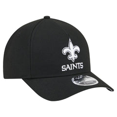 New Orleans Saints New Era Team Collection 9FORTY M-Crown A-Frame Adjustable Hat Black - NFL