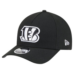 Cincinnati Bengals New Era Team Collection 9FORTY M-Crown A-Frame Adjustable Hat Black - NFL