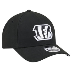 Cincinnati Bengals New Era Team Collection 9FORTY M-Crown A-Frame Adjustable Hat Black - NFL