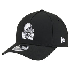 Cleveland Browns New Era Team Collection 9FORTY M-Crown A-Frame Adjustable Hat Black - NFL