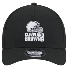 Cleveland Browns New Era Team Collection 9FORTY M-Crown A-Frame Adjustable Hat Black - NFL