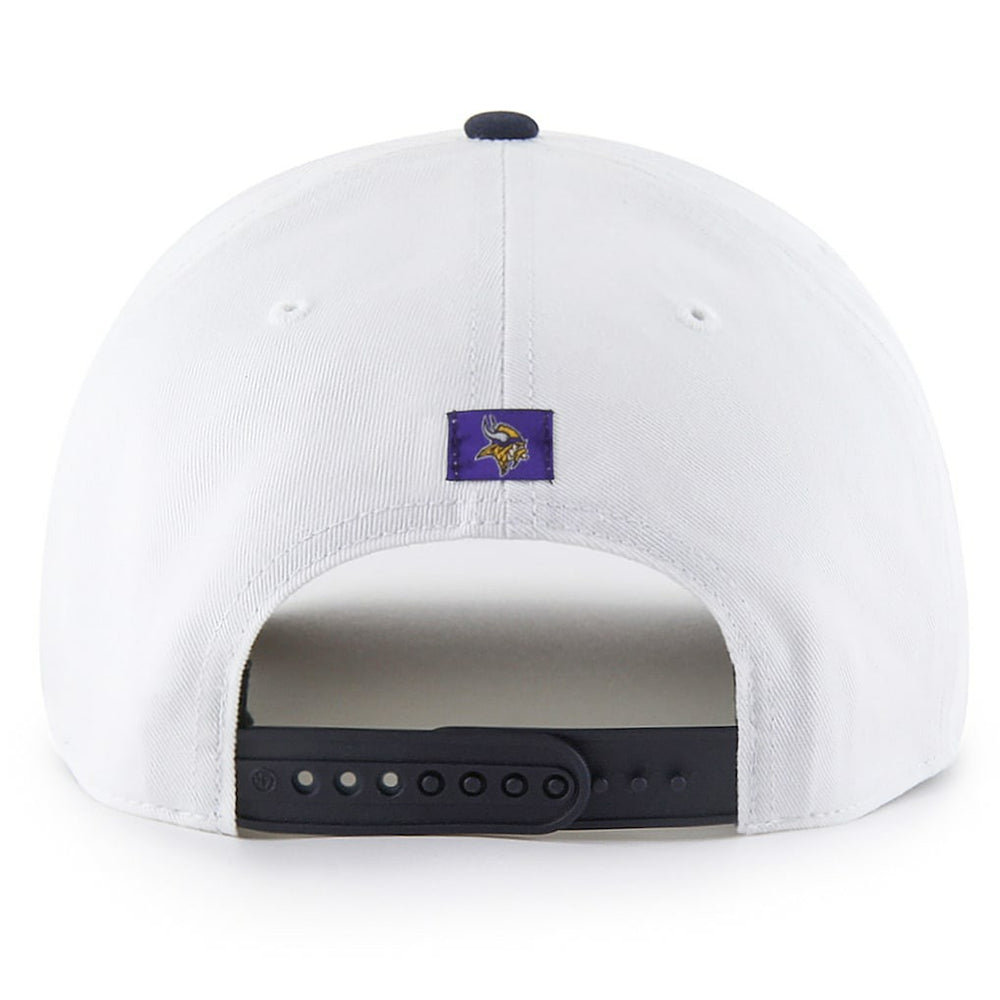 Minnesota Vikings '47 Patriotic Overhand Hitch Adjustable Hat White - 47 brand