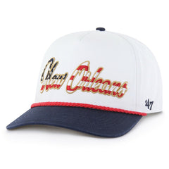 New Orleans Saints '47 Patriotic Overhand Hitch Adjustable Hat White - 47 brand