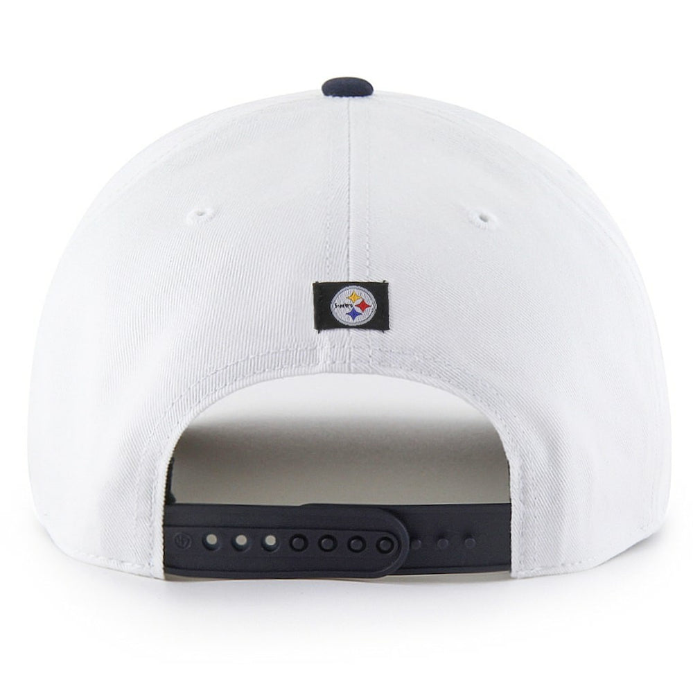 Pittsburgh Steelers '47 Patriotic Overhand Hitch Adjustable Hat White - 47 brand