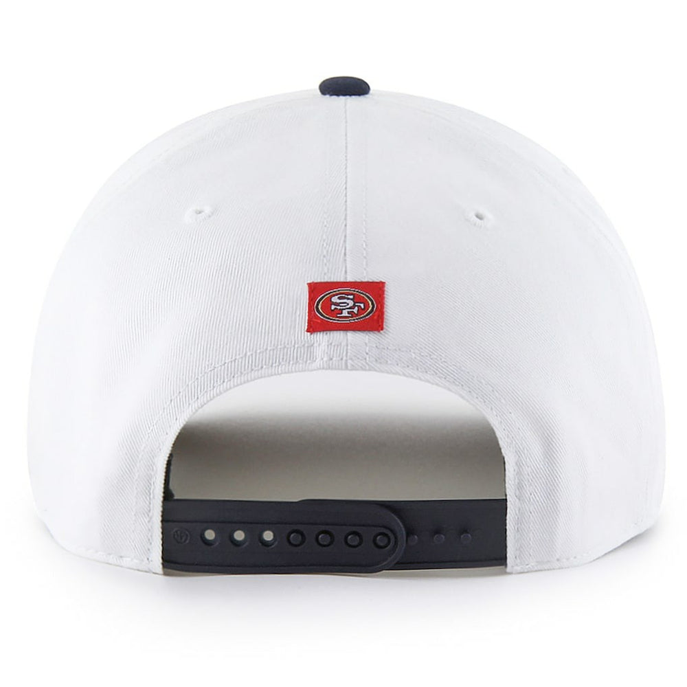 San Francisco 49ers '47 Patriotic Overhand Hitch Adjustable Hat White - 47 brand