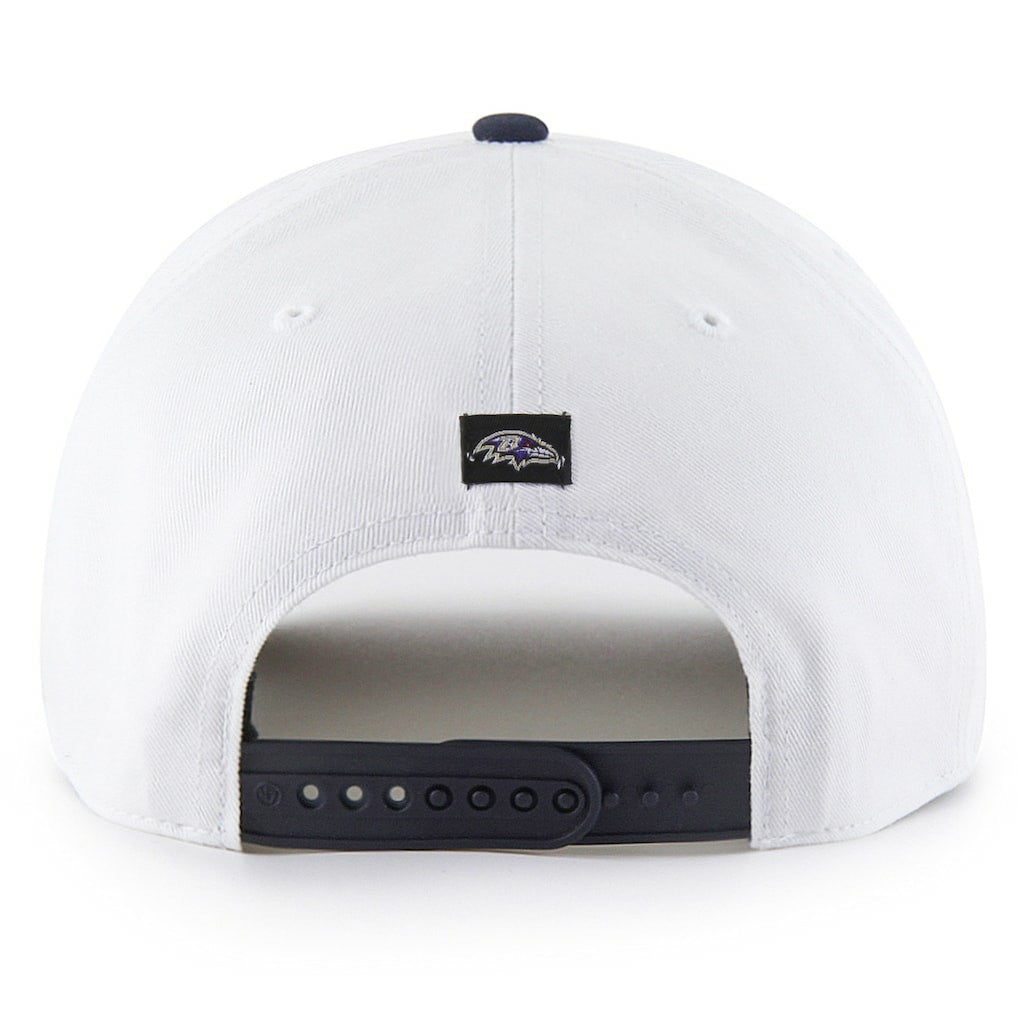 Baltimore Ravens '47 Patriotic Overhand Hitch Adjustable Hat White - 47 brand
