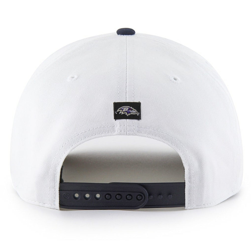Baltimore Ravens '47 Patriotic Overhand Hitch Adjustable Hat White - 47 brand