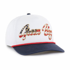 Green Bay Packers '47 Patriotic Overhand Hitch Adjustable Hat White - 47 brand