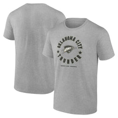 NBA - Oklahoma City Thunder Hoops for Troops T-Shirt - Heather Gray