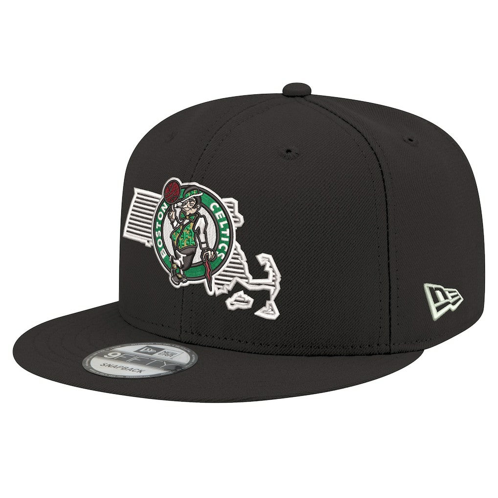 New Era - Boston Celtics State Pride 9FIFTY Snapback Hat - Black