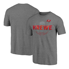 Tampa Bay Buccaneers Hot Route Tri-Blend T-Shirt Heather Gray - NFL