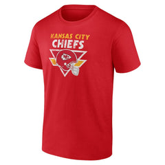 Kansas City Chiefs Retro Helmet T-Shirt Red - NFL