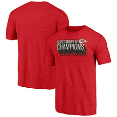 Kansas City Chiefs Vintage Tri-Blend T-Shirt Red - NFL