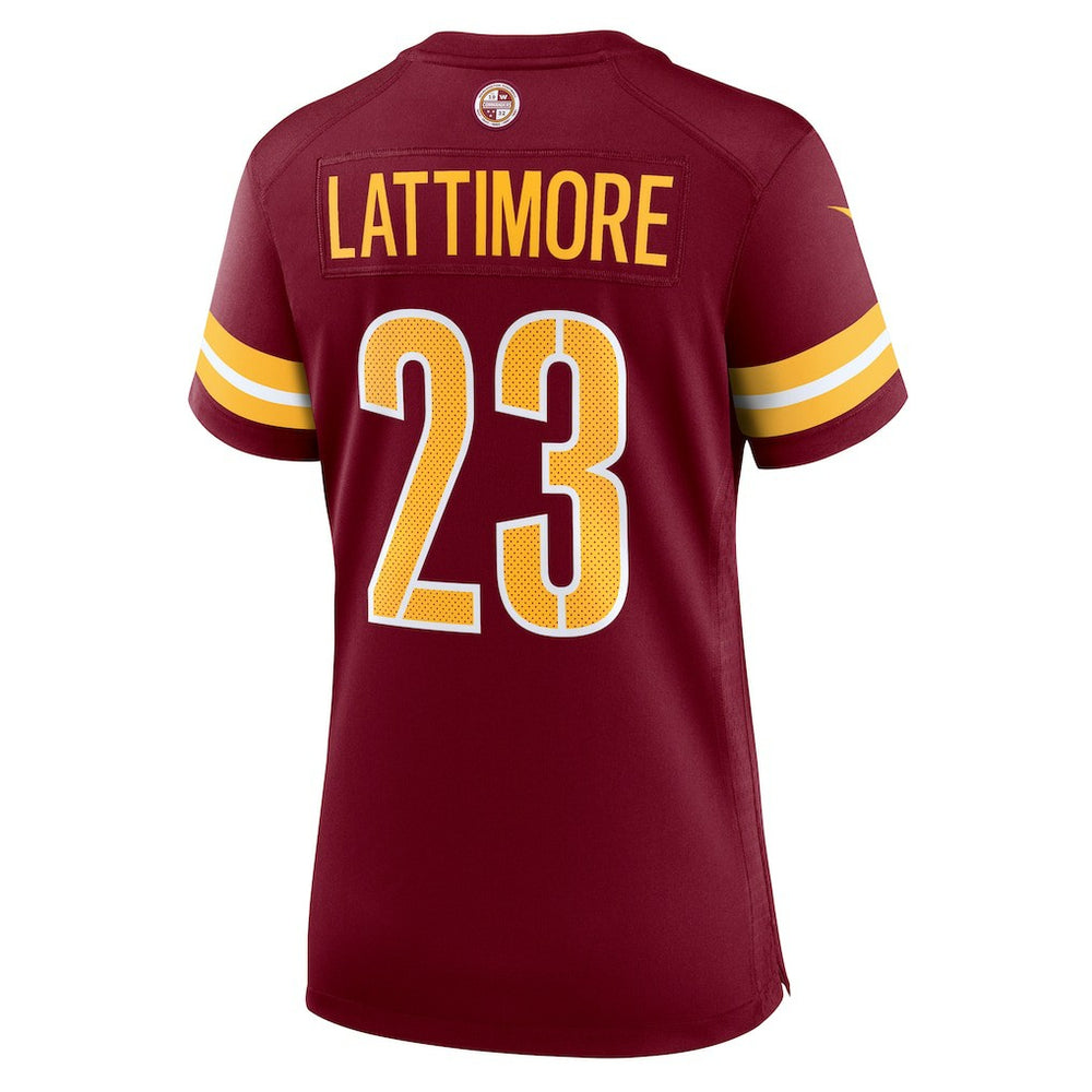 Marshon Lattimore Washington Commanders Women's Team Game Jersey Burgundy - Nike