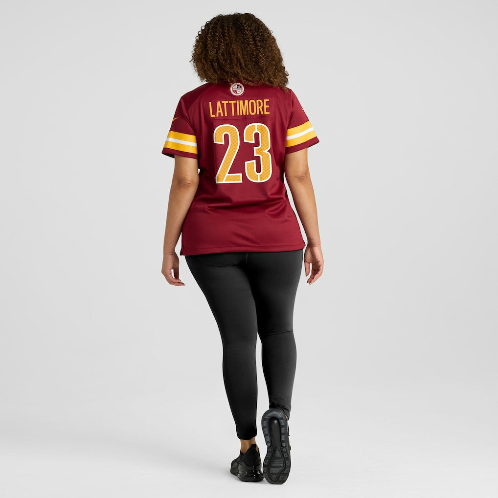 Marshon Lattimore Washington Commanders Women's Team Game Jersey Burgundy - Nike