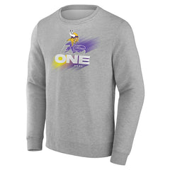 Minnesota Vikings As One Skol Pullover Sweatshirt Gray - NFL