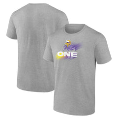 Minnesota Vikings As One Skol T-Shirt Heather Gray - NFL
