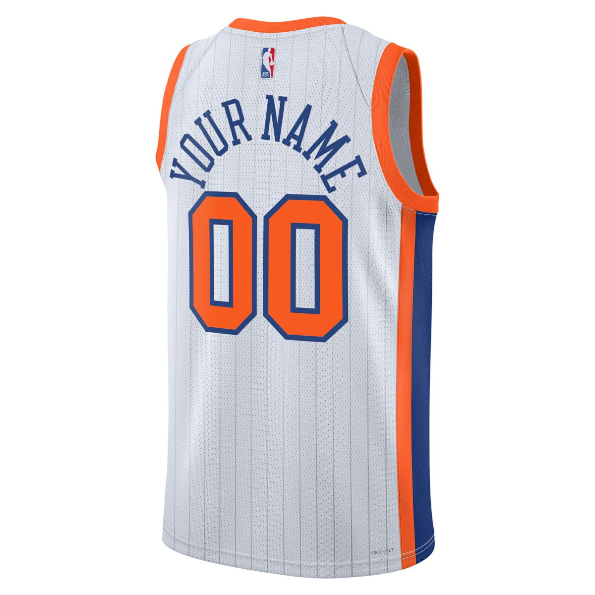 Nike - New York Knicks Unisex 2024/25 Custom Swingman Jersey - City Edition - White