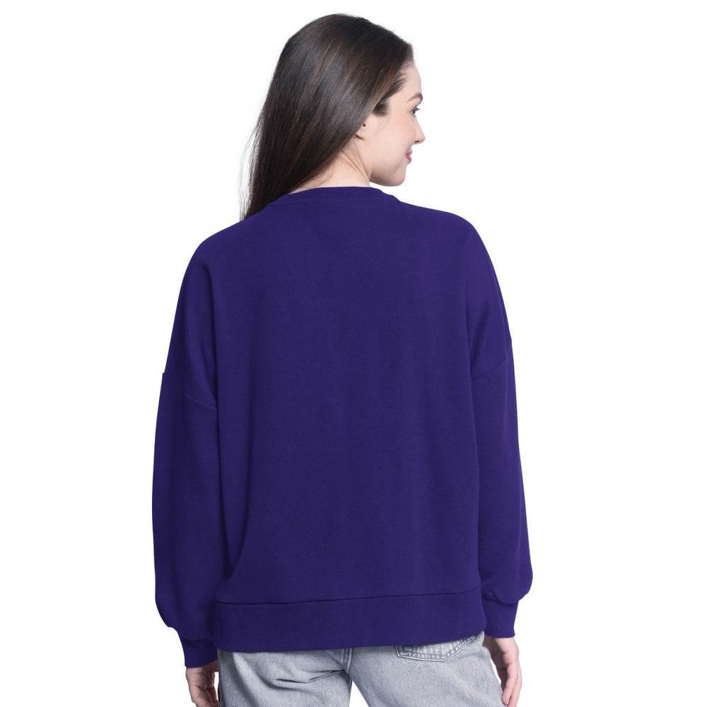 NBA - Los Angeles Lakers G-III 4Her by Carl Banks Women's Athletic Pullover Sweatshirt - Purple