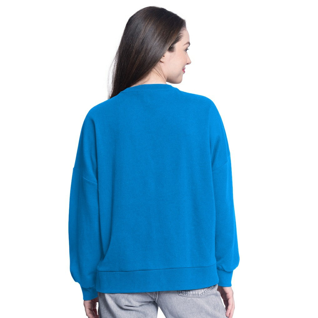 NBA - Oklahoma City Thunder G-III 4Her by Carl Banks Women's Athletic Pullover Sweatshirt - Blue