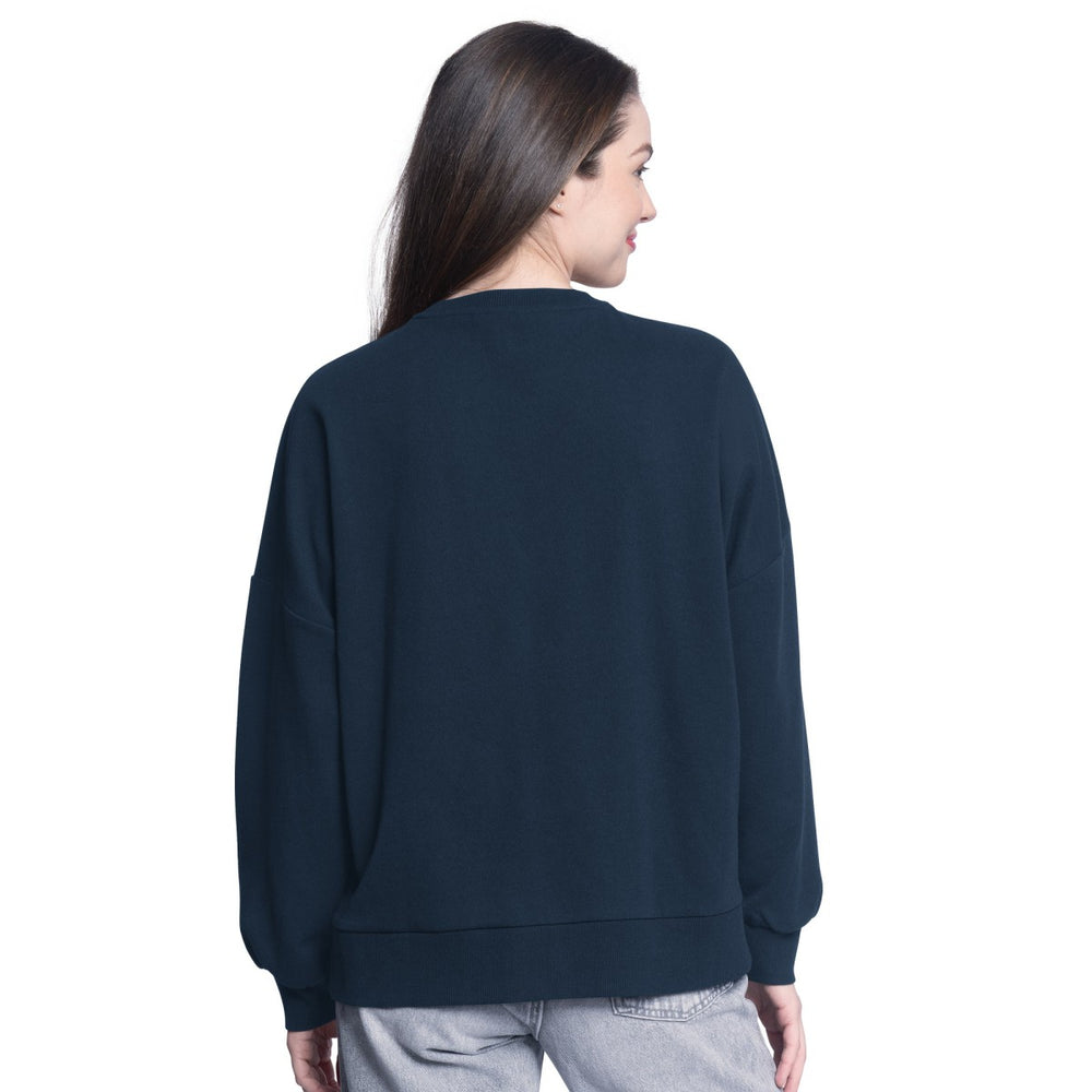 NBA - Minnesota Timberwolves G-III 4Her by Carl Banks Women's Athletic Pullover Sweatshirt - Navy