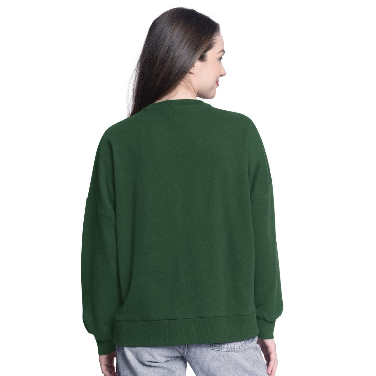 NBA - Milwaukee Bucks G-III 4Her by Carl Banks Women's Athletic Pullover Sweatshirt - Hunter Green