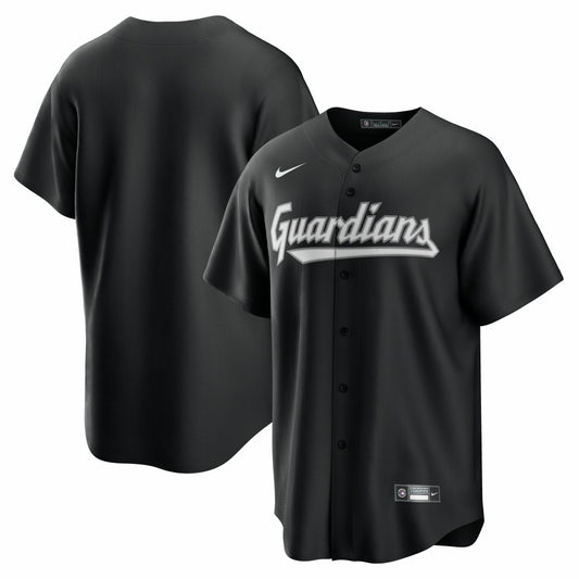 Cleveland Guardians Nike Replica Jersey - Black | MLB Jerseys