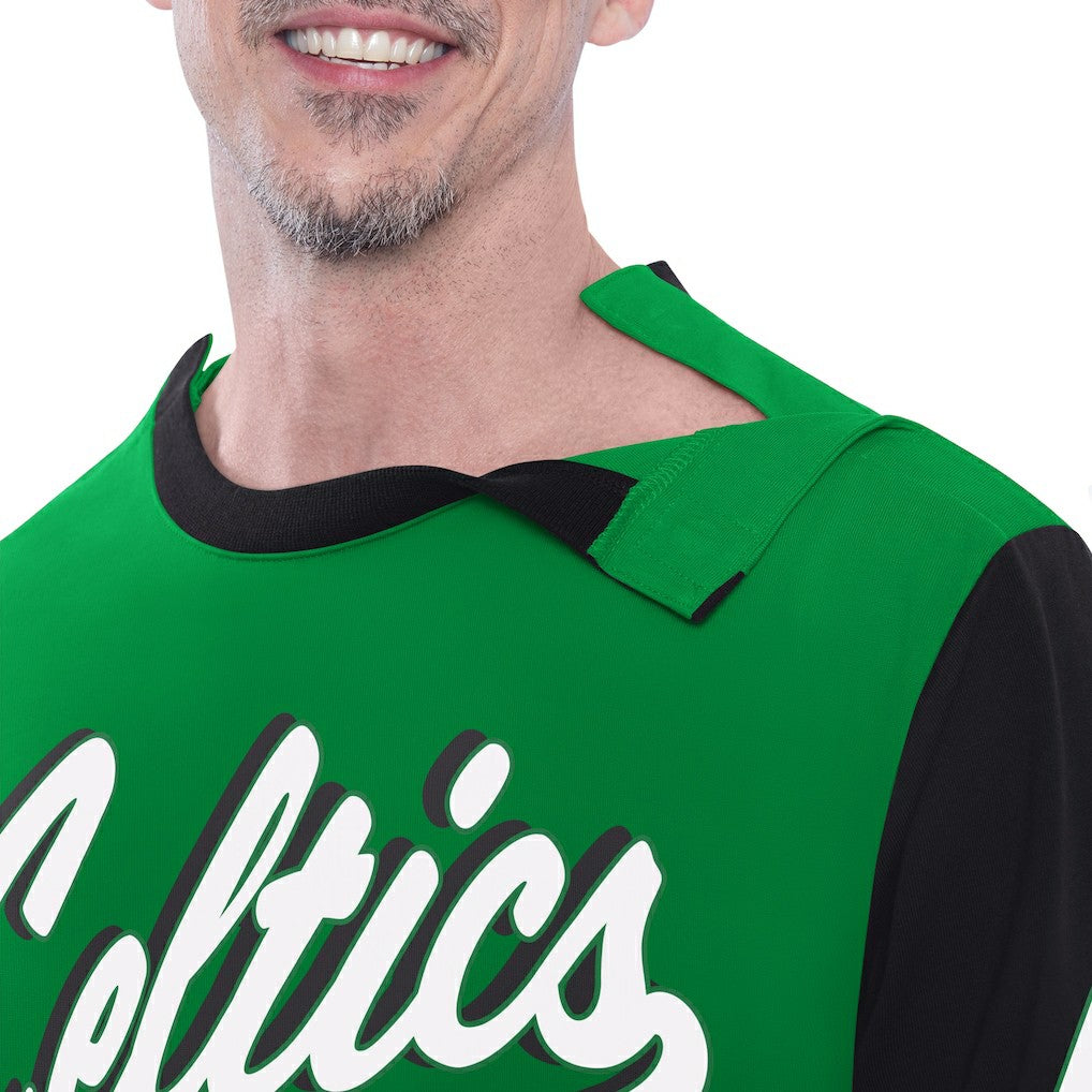 NBA - Boston Celtics G-III Sports by Carl Banks Adaptive Rugby Long Sleeve Top - Green