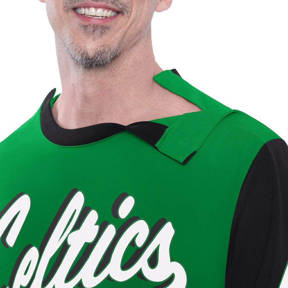 NBA - Boston Celtics G-III Sports by Carl Banks Adaptive Rugby Long Sleeve Top - Green