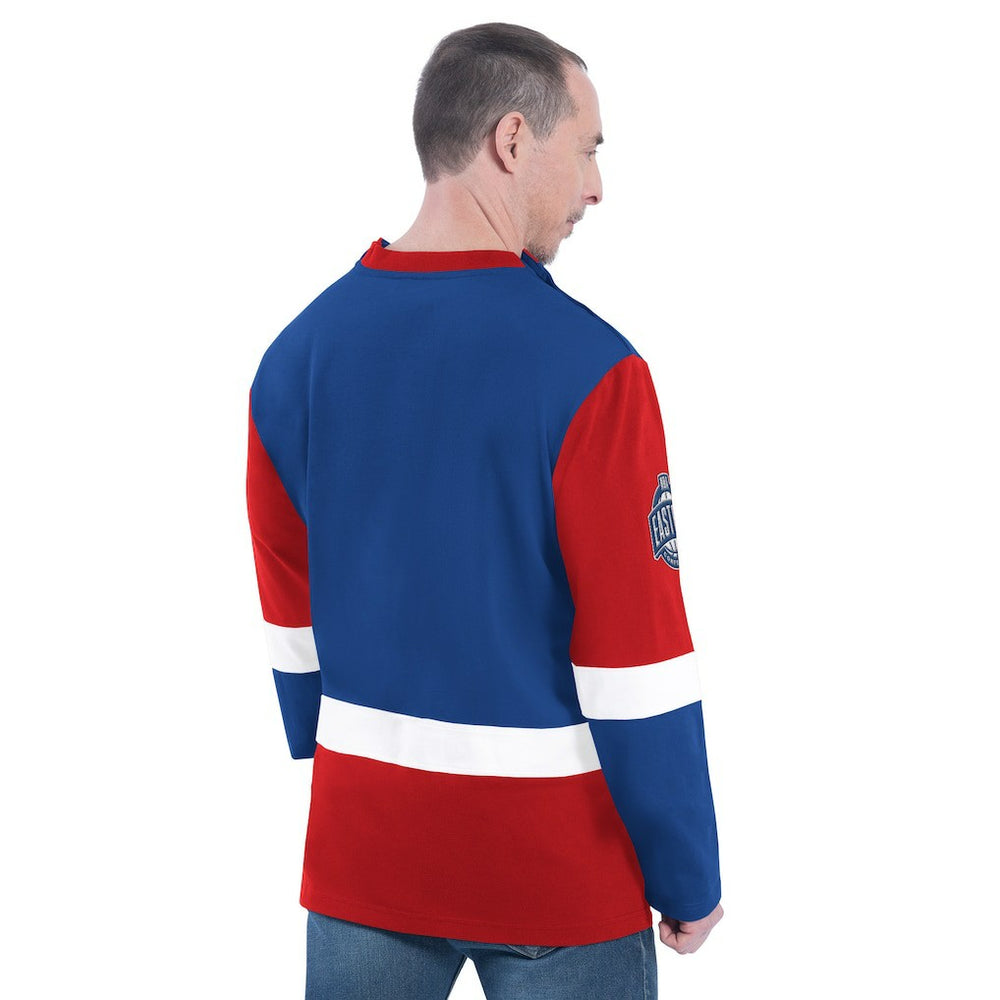 NBA - Philadelphia 76ers G-III Sports by Carl Banks Adaptive Rugby Long Sleeve Top - Royal