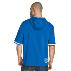 NBA - Dallas Mavericks Tommy Jeans Paul French Terry Short Sleeve Pullover Hoodie - Blue