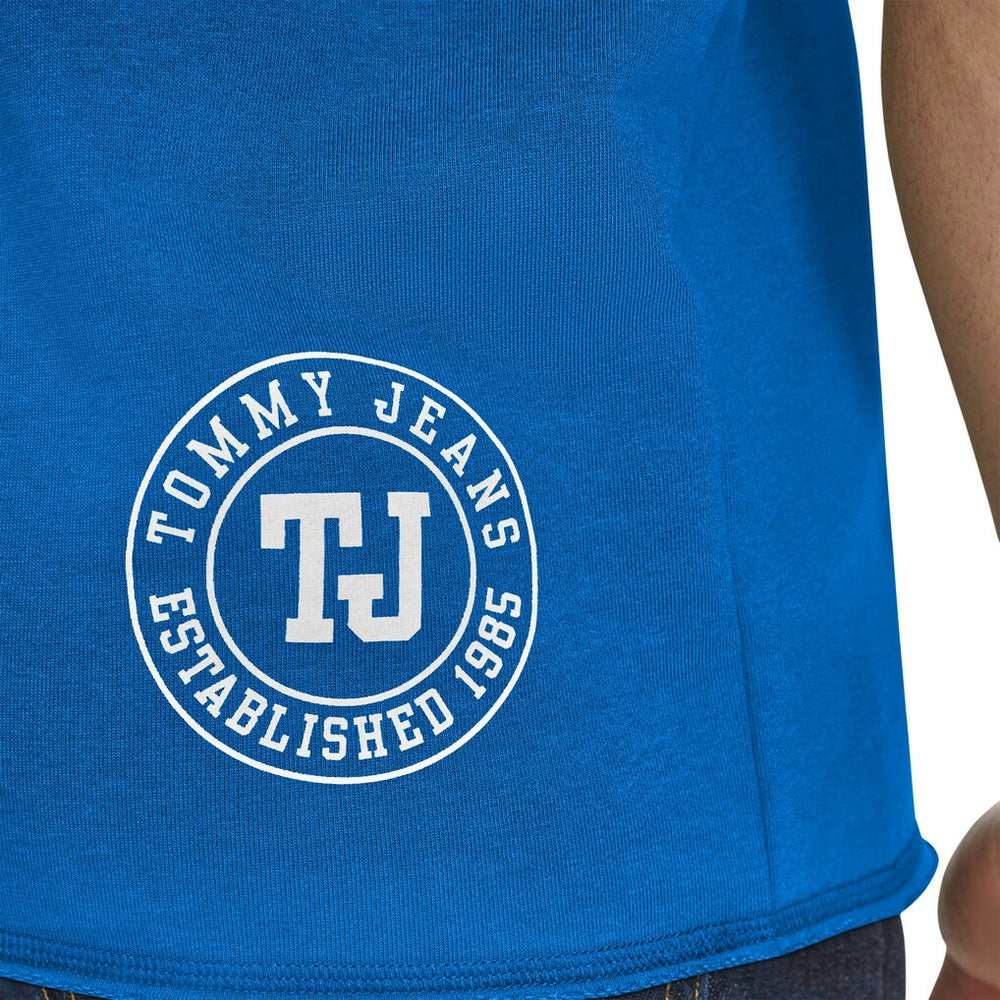 NBA - Dallas Mavericks Tommy Jeans Paul French Terry Short Sleeve Pullover Hoodie - Blue