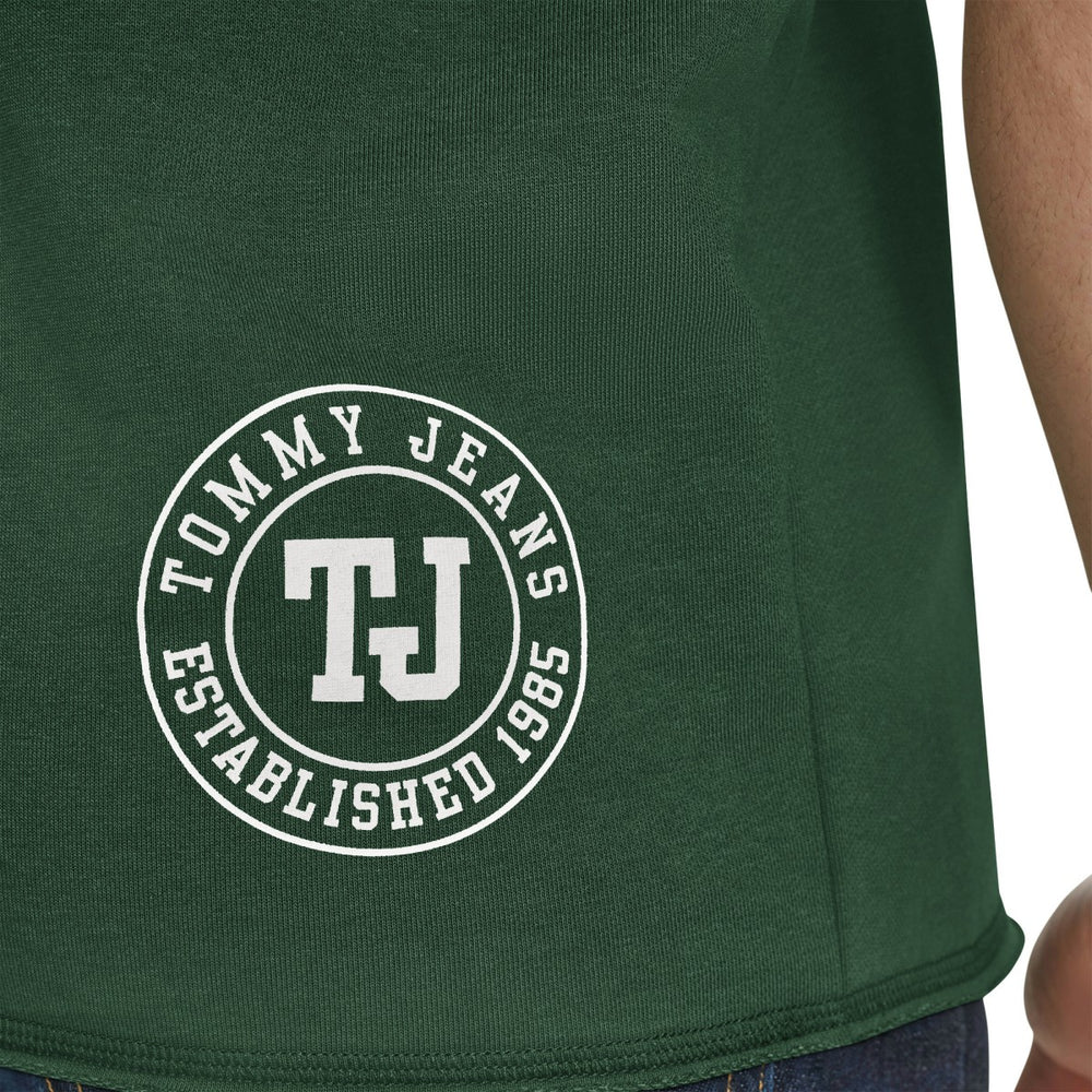 NBA - Milwaukee Bucks Tommy Jeans Paul French Terry Short Sleeve Pullover Hoodie - Hunter Green