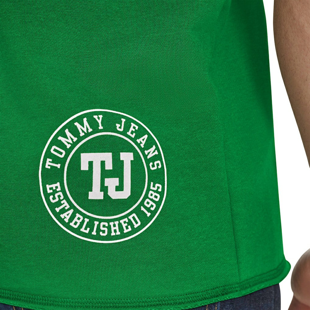 NBA - Boston Celtics Tommy Jeans Paul French Terry Short Sleeve Pullover Hoodie - Kelly Green