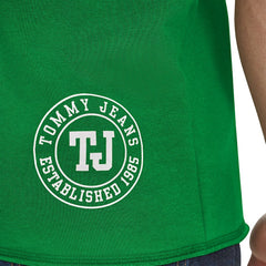 NBA - Boston Celtics Tommy Jeans Paul French Terry Short Sleeve Pullover Hoodie - Kelly Green