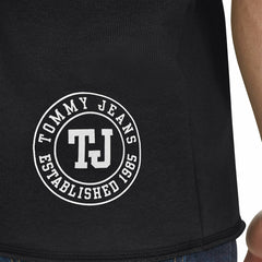 NBA - Sacramento Kings Tommy Jeans Paul French Terry Short Sleeve Pullover Hoodie - Black