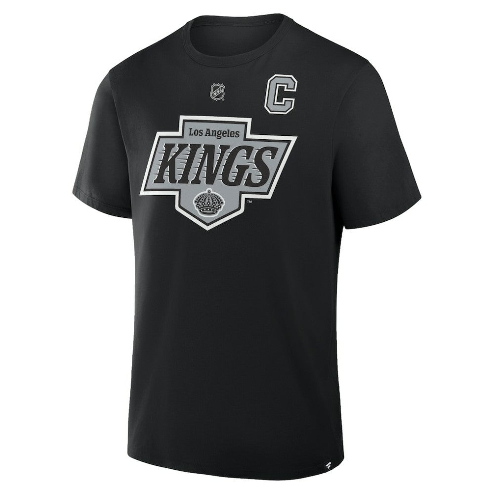 Anze Kopitar Los Angeles Kings - Fanatics Authentic Stack Name & Number T-Shirt Black