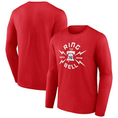 NBA - Philadelphia 76ers Huddle Long Sleeve T-Shirt - Red