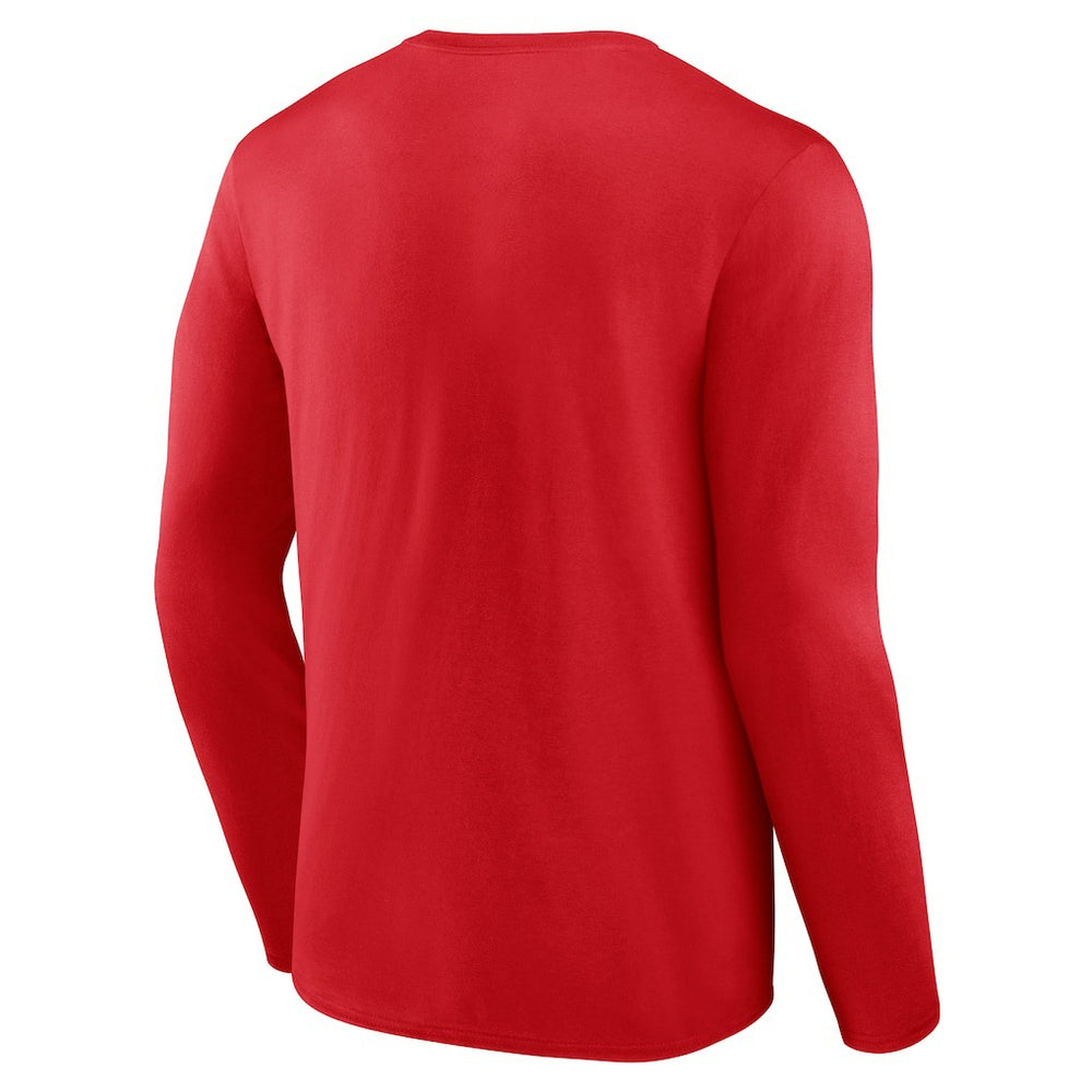 NBA - Philadelphia 76ers Huddle Long Sleeve T-Shirt - Red