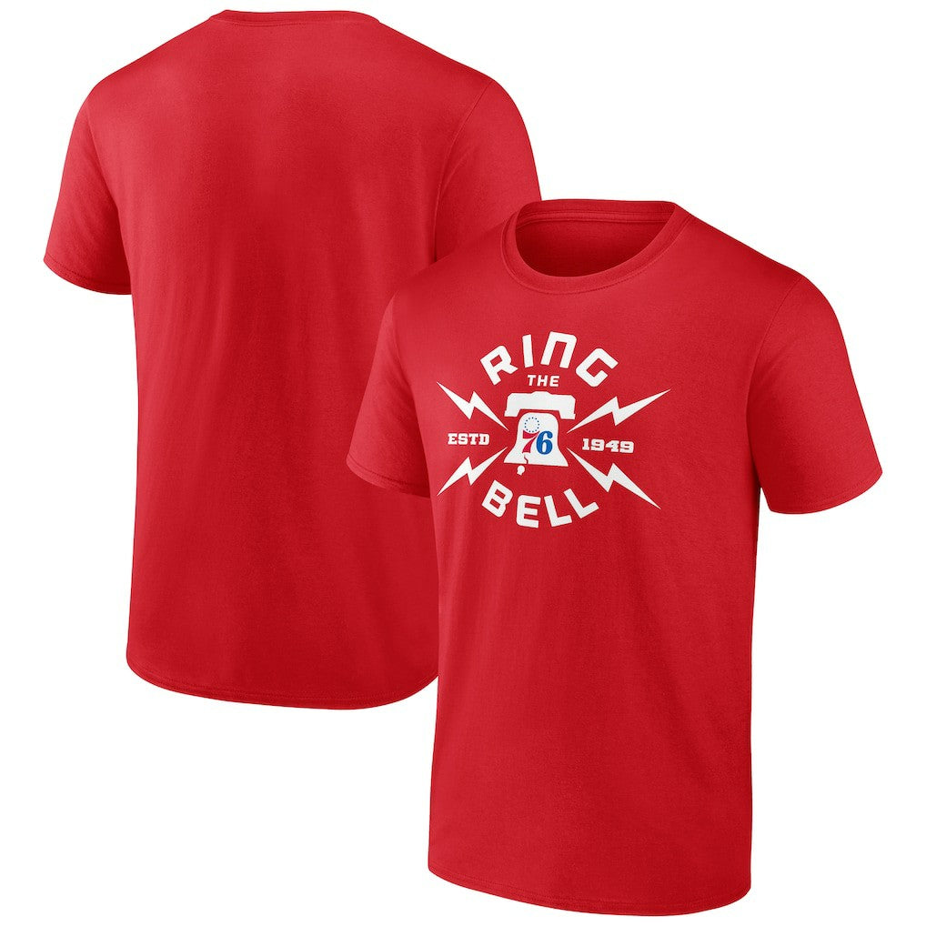 NBA - Philadelphia 76ers Huddle T-Shirt - Red