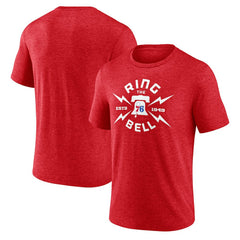 NBA - Philadelphia 76ers Huddle Tri-Blend T-Shirt - Red
