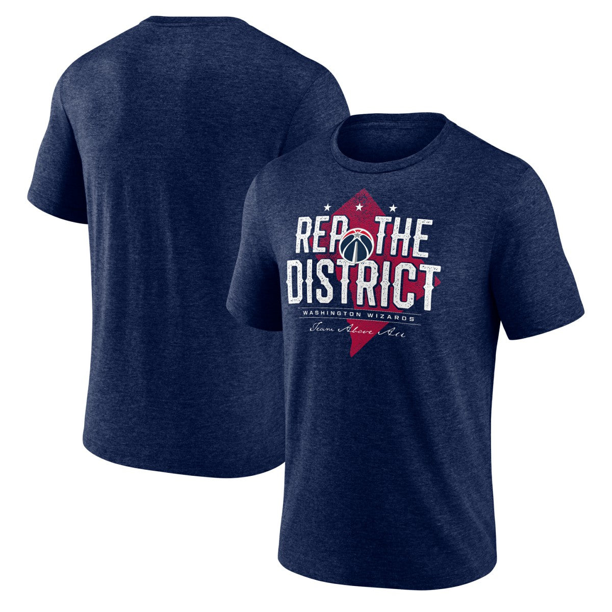 NBA - Washington Wizards Huddle Tri-Blend T-Shirt - Navy