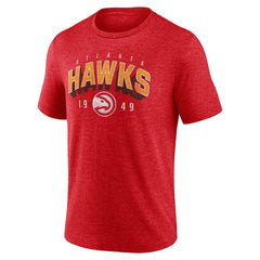 NBA - Atlanta Hawks Backboard Tri-Blend T-Shirt - Red
