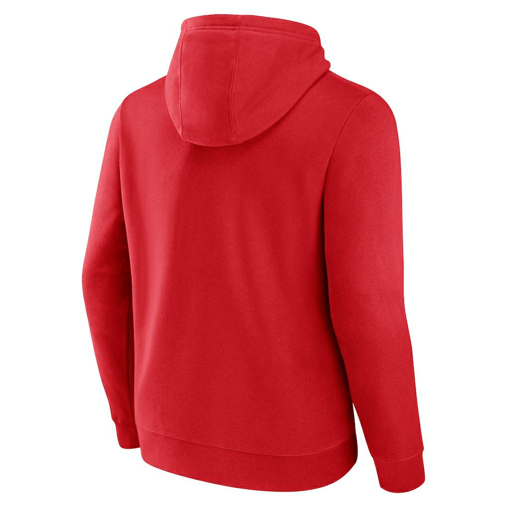 NBA - Chicago Bulls Wordmark Pullover Hoodie - Red