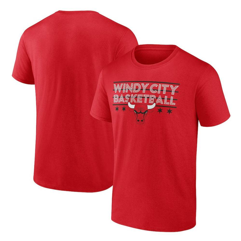 NBA - Chicago Bulls Core Hometown Launch T-Shirt - Red
